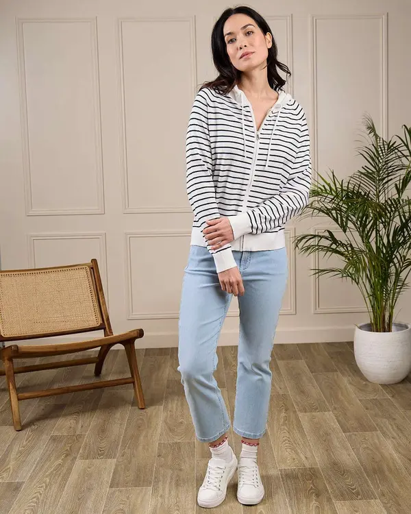 Cardigan Gisèle blanc