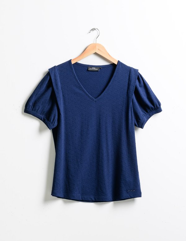 T-shirt en coton Standard 100 by OEKO-TEX® bleu