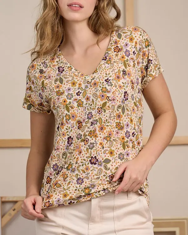 T-shirt Sidonie beige