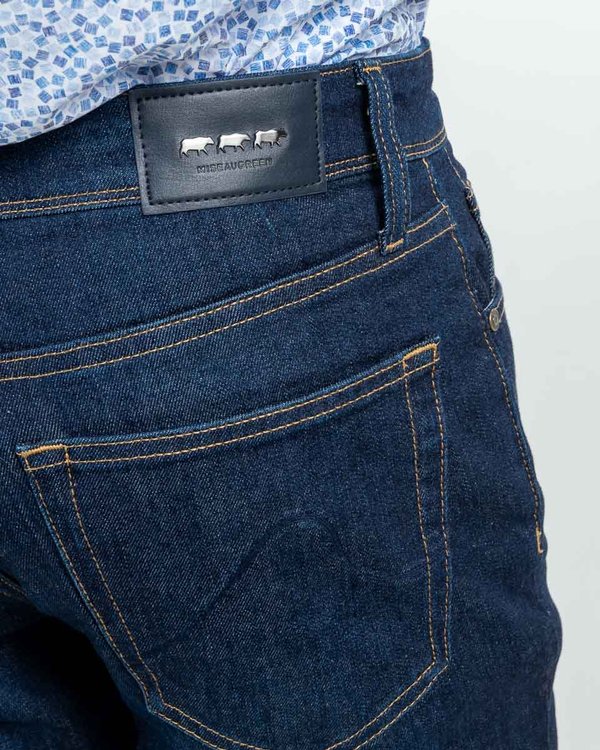Jean modern fit coton Standard 100 by OEKO-TEX® bleu