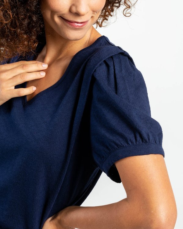 T-shirt en coton Standard 100 by OEKO-TEX® bleu T-shirt en coton Standard 100 by OEKO-TEX® bleu