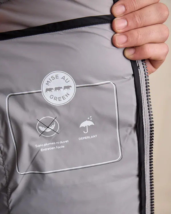 Doudoune sans manches Curtis noir