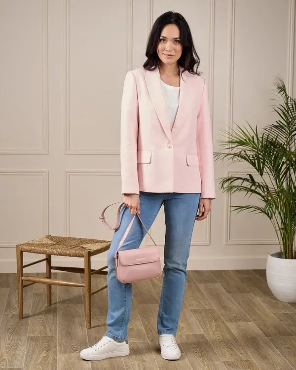 Veste blazer rose