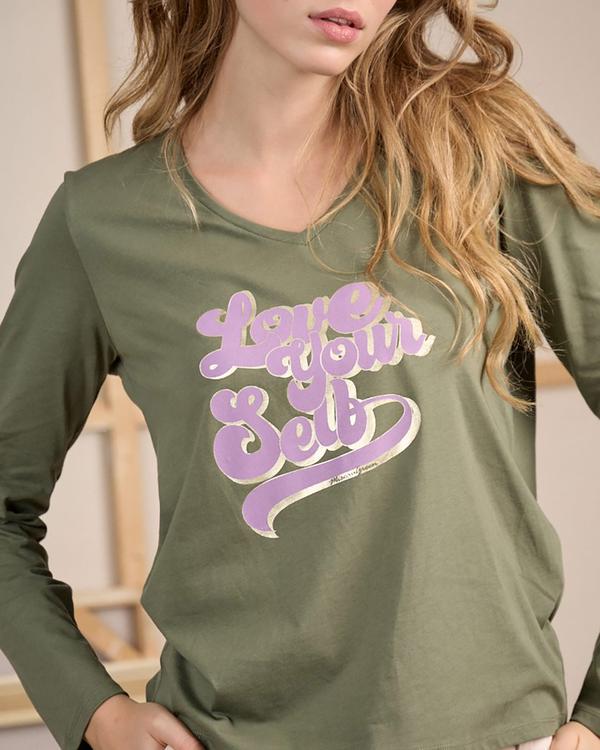 T-shirt Cécile vert