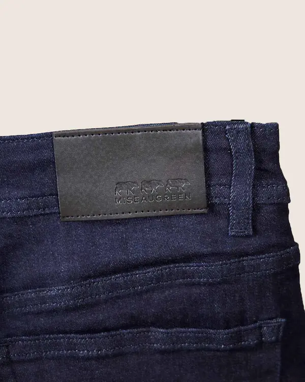 Jean Gaspar stretch bleu