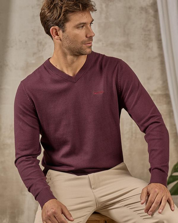 Pull Émilio rouge