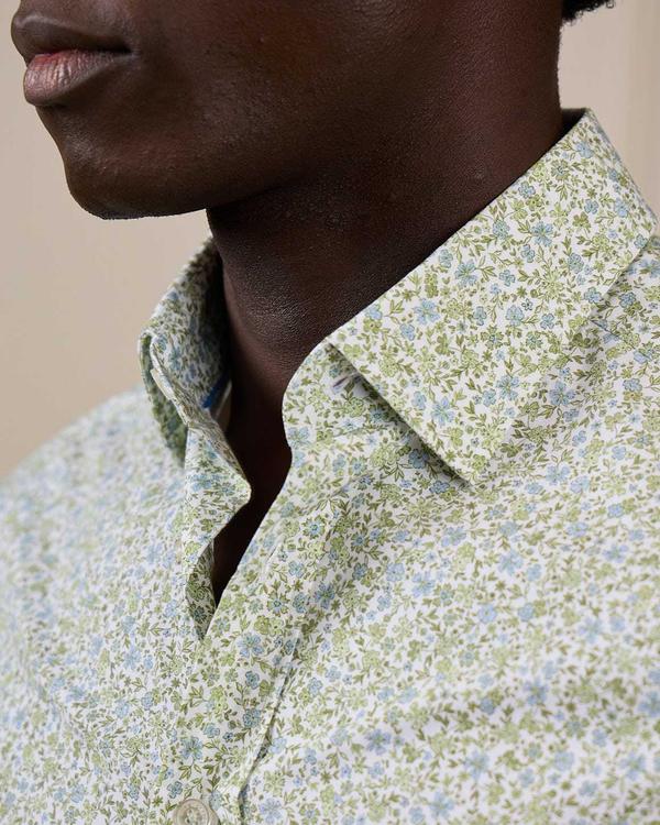 Chemise fantaisie vert