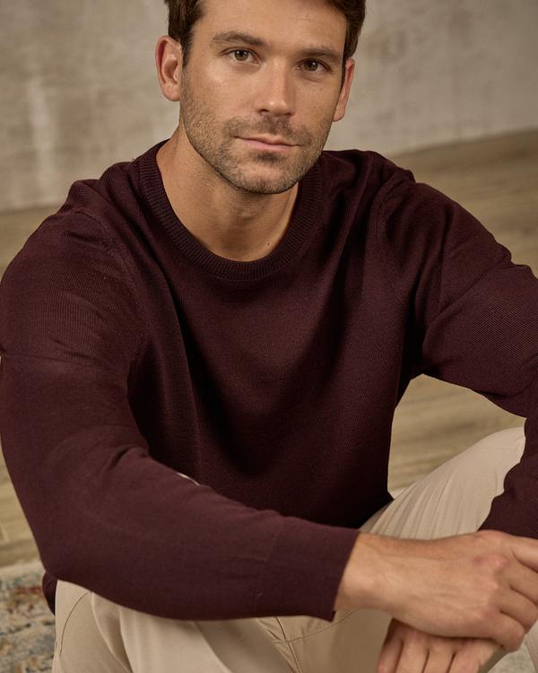 Pull uni rouge