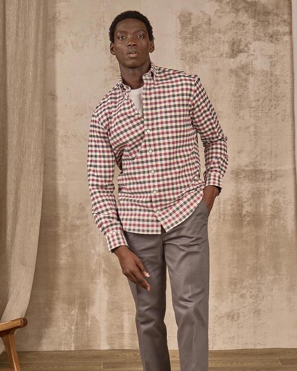 Chemise Elaine rouge Chemise Elaine rouge