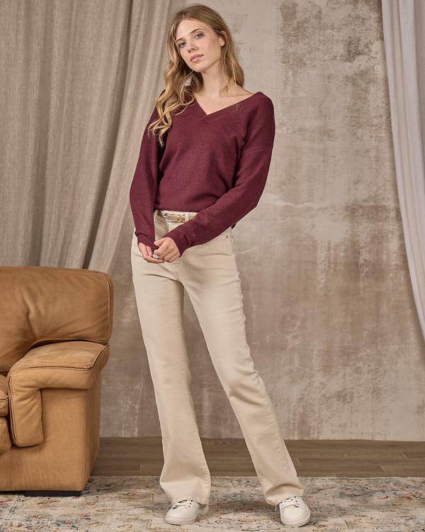 Pull Eldina rouge Pull Eldina rouge