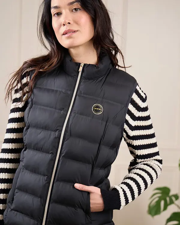 Doudoune sans manches noir