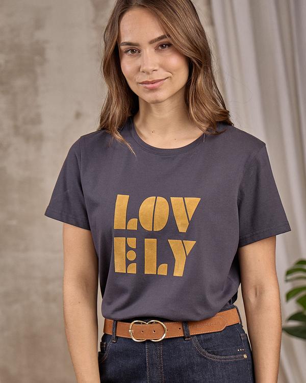 T-shirt Élodie bleu