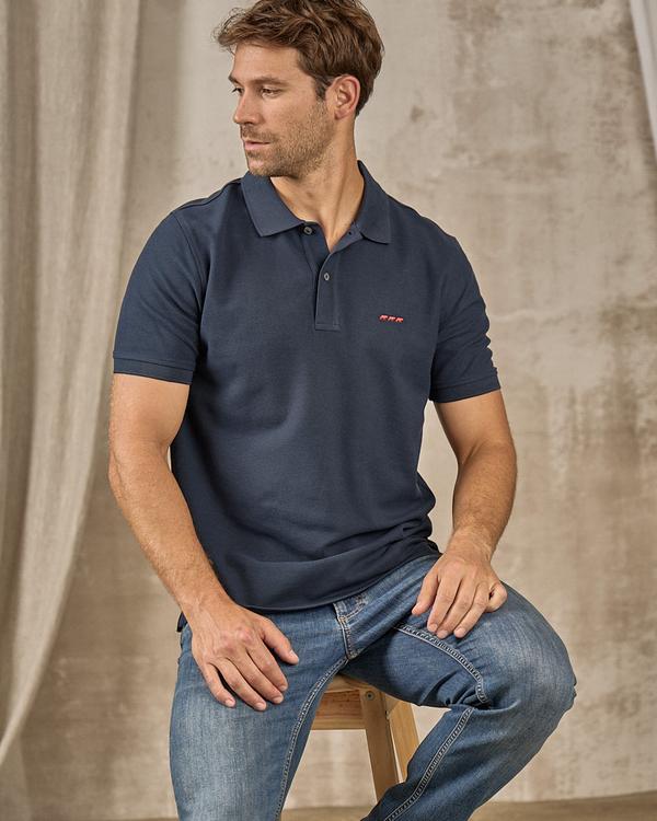 Polo Collin bleu