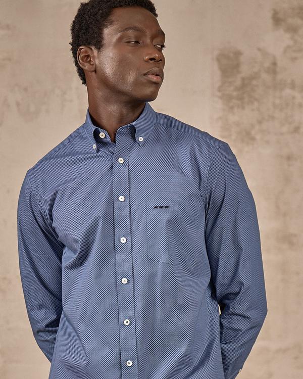 Chemise Elijah bleu