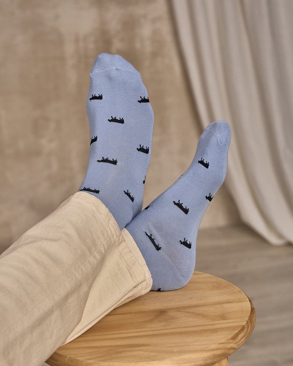 Chaussettes Billie bleu Chaussettes Billie bleu