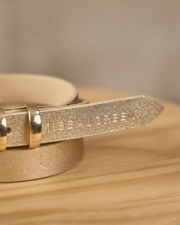 Ceinture fine beige Ceinture fine beige