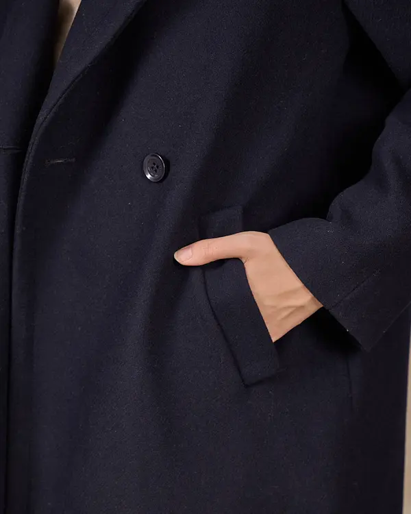 Manteau Céline bleu Manteau Céline bleu