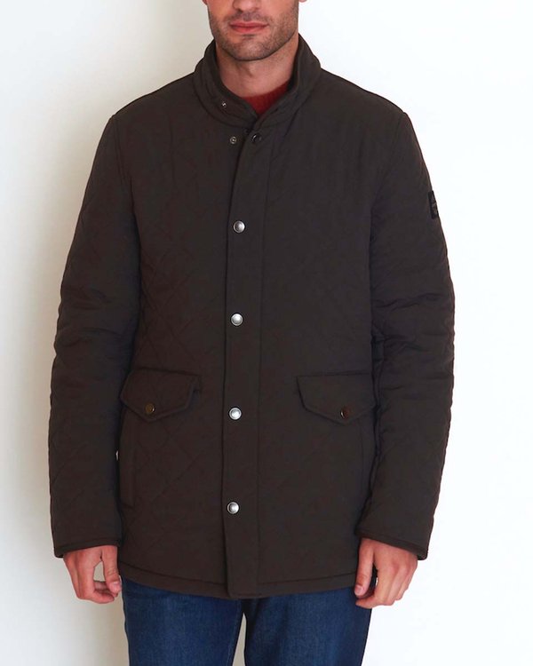 Parka matelassée mi longue élégante doublure polaire marron Parka matelassée mi longue élégante doublure polaire marron