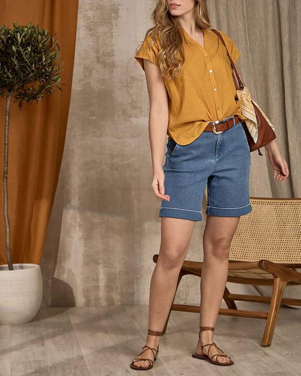 Top chaîne et trame jaune