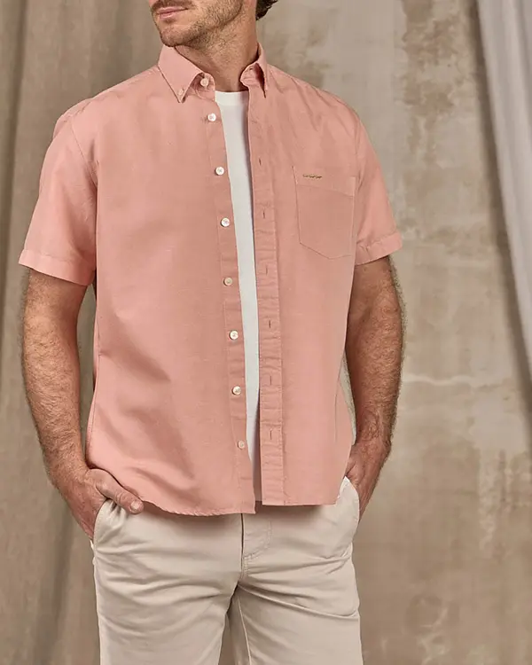 Chemise Dwight rose