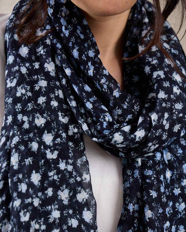 Foulard Gladys bleu