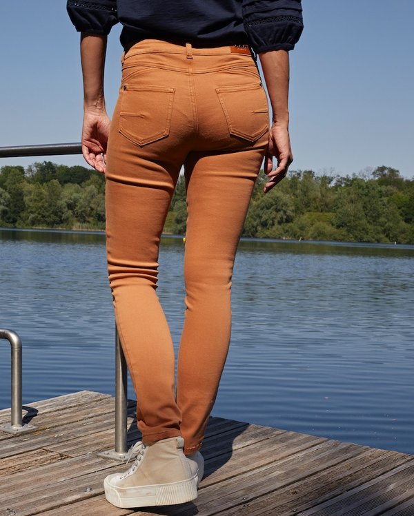 Jean slim Louise 5 poches uni Jean slim Louise 5 poches uni