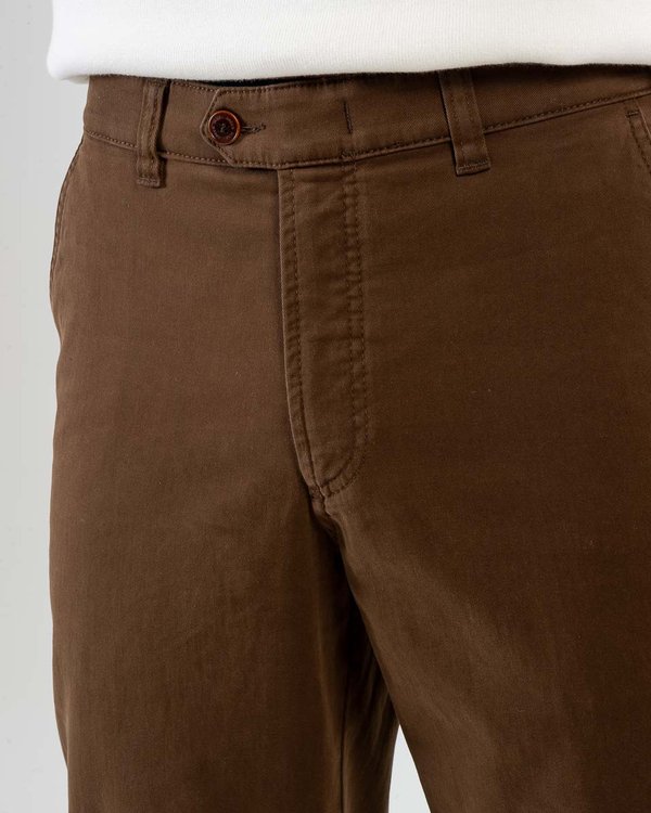 Pantalon chino Martin uni en coton Pantalon chino Martin uni en coton