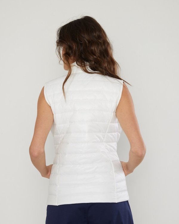 Doudoune sans manches Tina unie en polyester recyclé