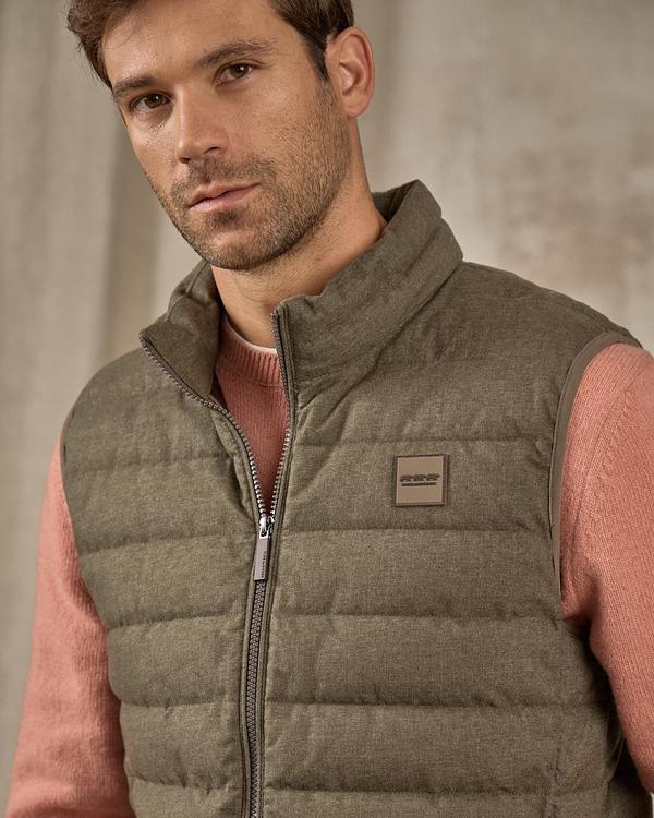 Doudoune sans manches Carter beige Doudoune sans manches Carter beige