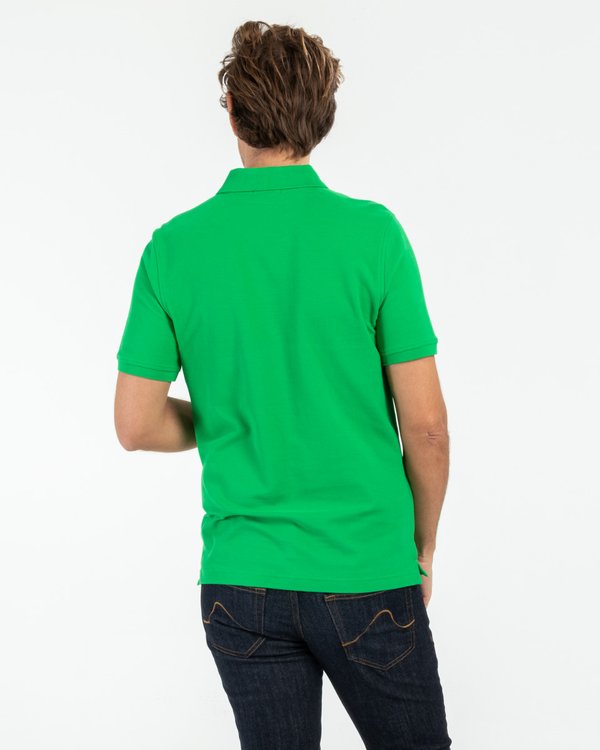 Polo piqué Simon manches courtes modern fit vert Polo piqué Simon manches courtes modern fit vert