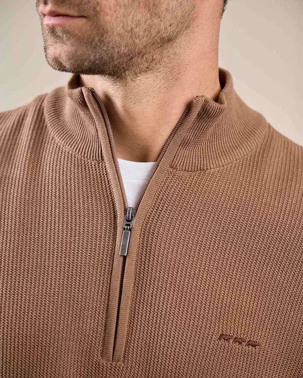 Pull camionneur Gabino beige