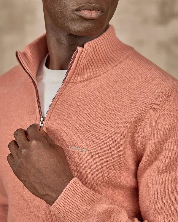 Pull col camionneur beige Pull col camionneur beige