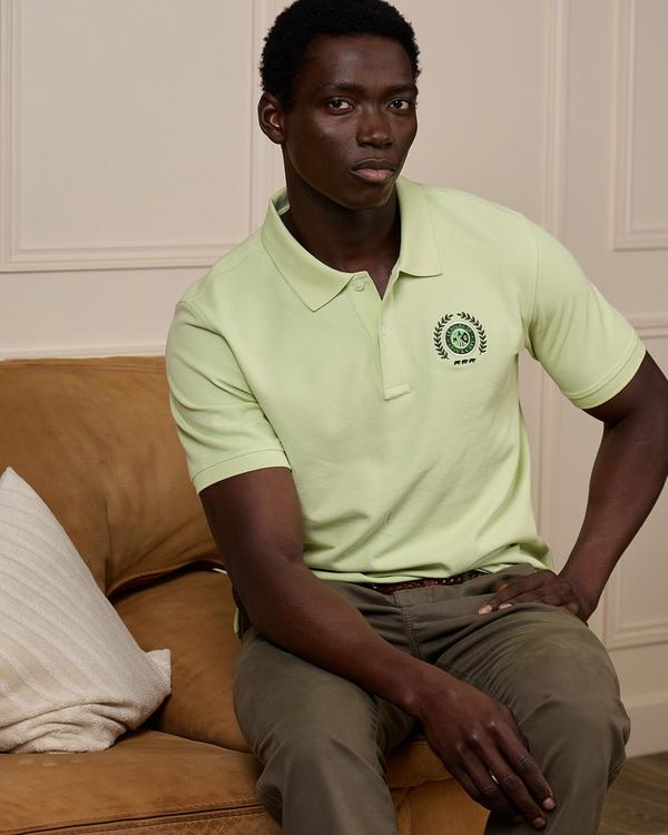 Polo blason vert