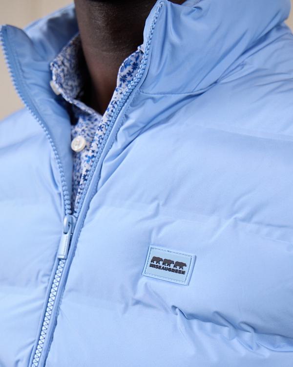 Doudoune sans manches Elmund bleu