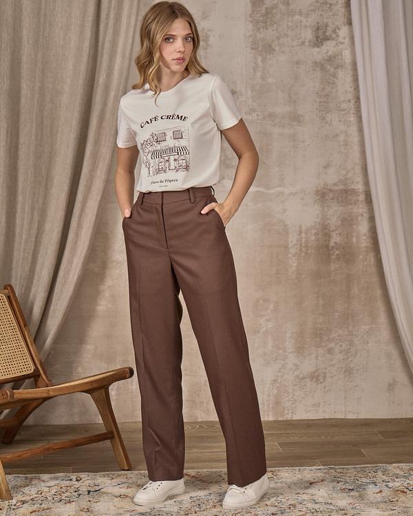 Pantalon Estelle beige