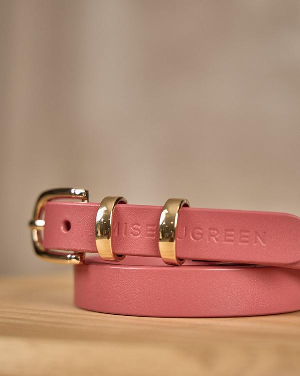 Ceinture fine rose