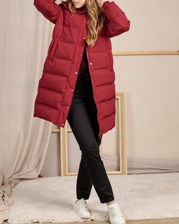 Doudoune Claire rouge