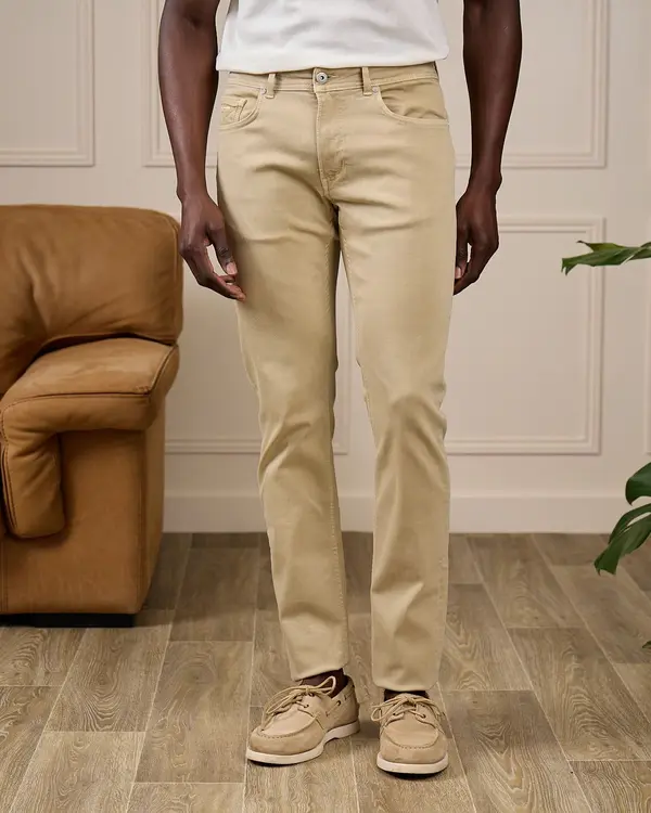 Jean superflex beige