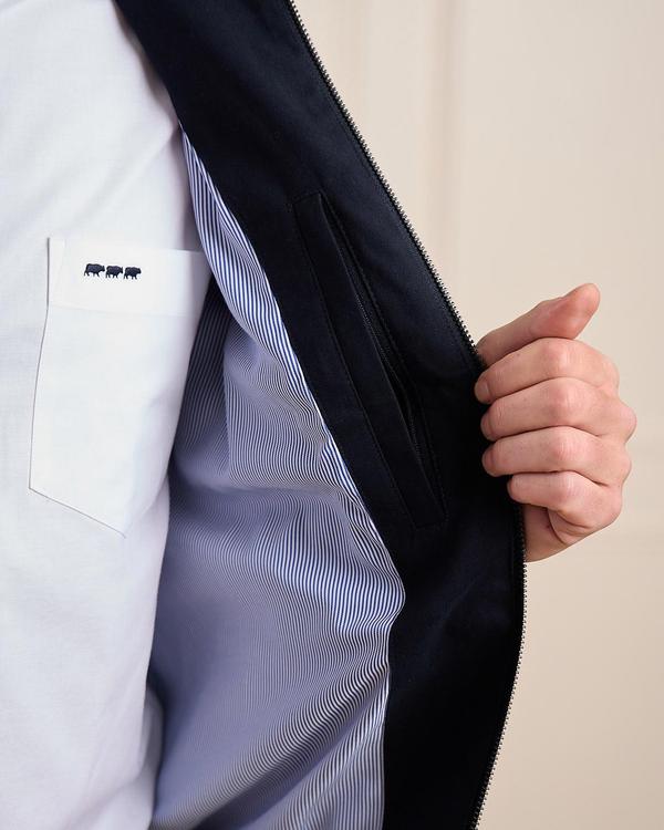 Blouson de printemps bleu