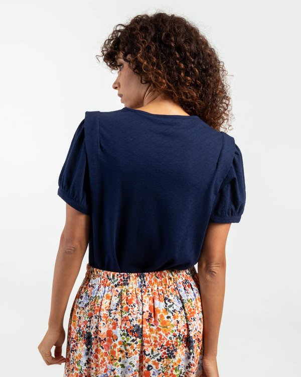 T-shirt en coton Standard 100 by OEKO-TEX® bleu T-shirt en coton Standard 100 by OEKO-TEX® bleu