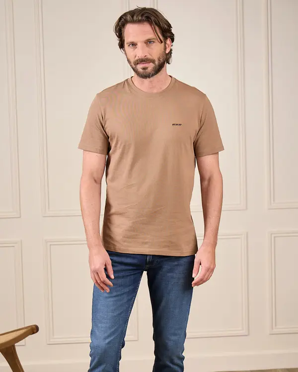 T-shirt Cédric beige
