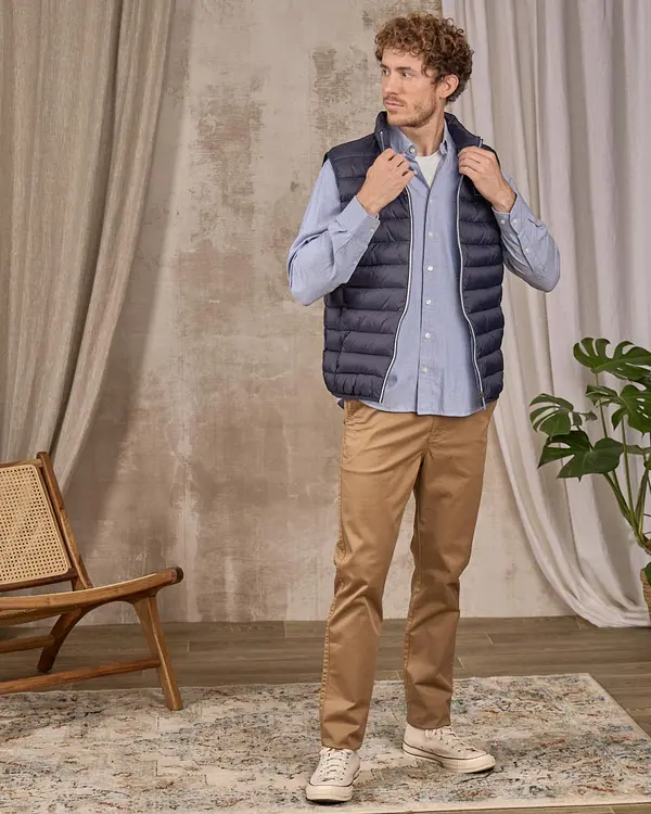 Chemise unie bleu Chemise unie bleu