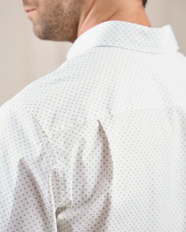 Chemise Gareth blanc