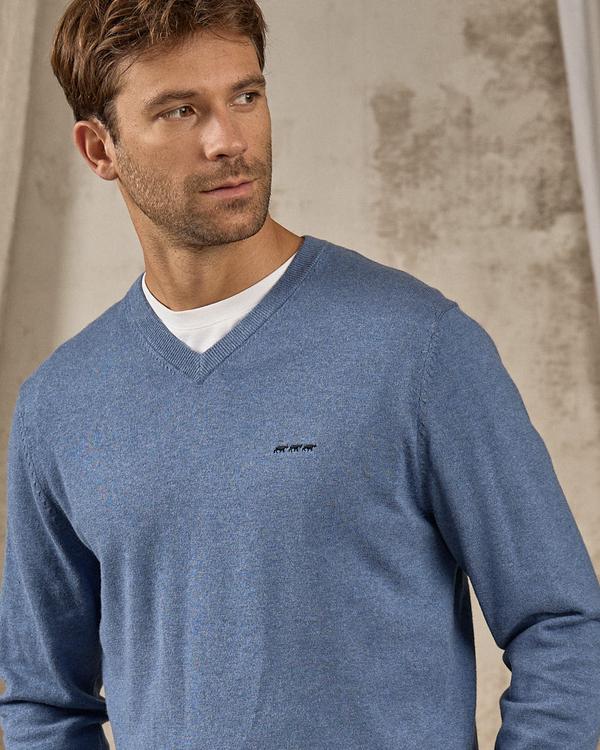 Pull Émilio bleu Pull Émilio bleu