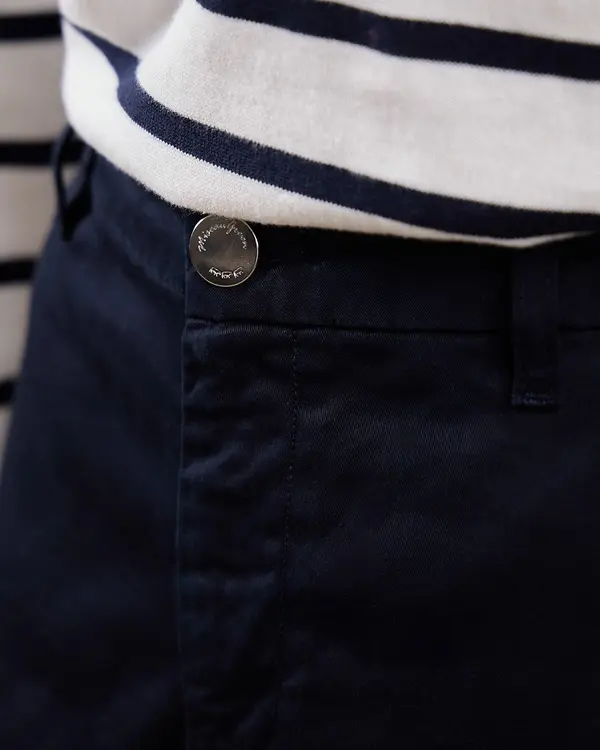 Pantalon chino Gladys bleu