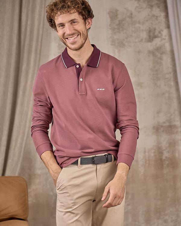 Polo Erwann violet