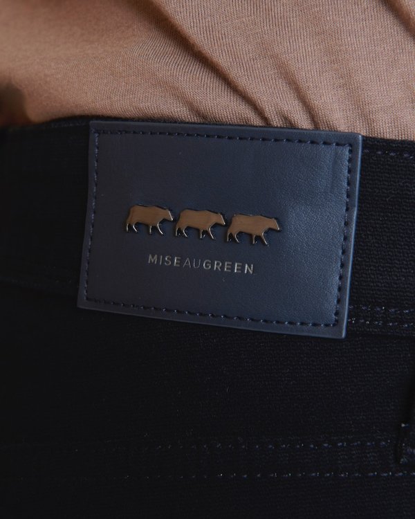 Jean regular fit 5 poches matière confort bleu Jean regular fit 5 poches matière confort bleu