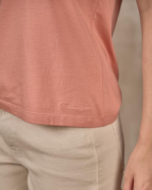 T-shirt col V orange T-shirt col V orange