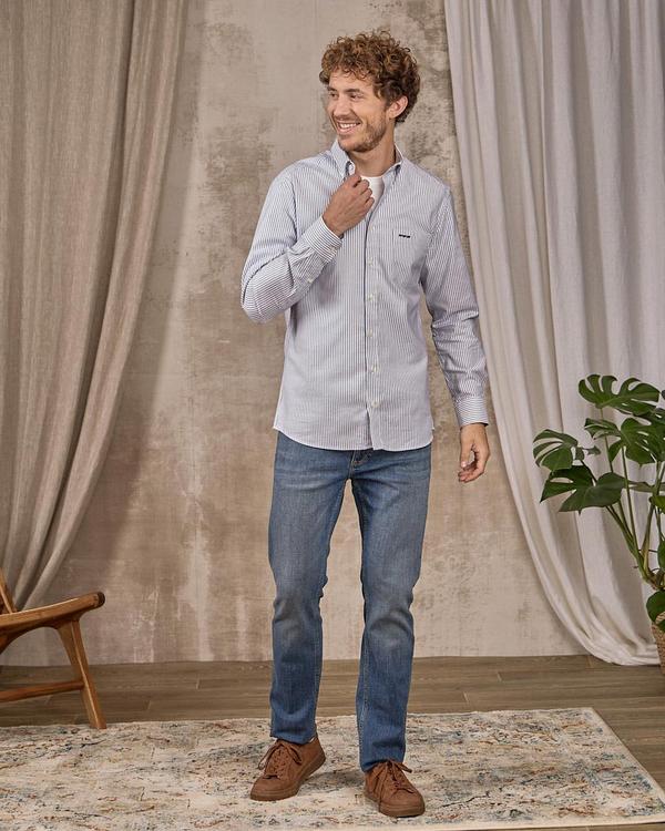 Chemise Eunice bleu
