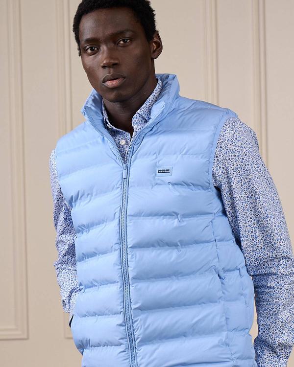 Doudoune sans manches Elmund bleu